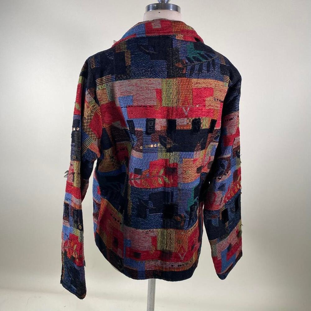 Vintage patchwork jacket - Picture 2 of 3